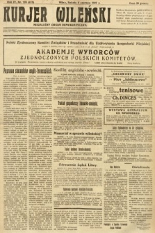 Kurjer Wileński : niezależny organ demokratyczny. 1927, nr 126