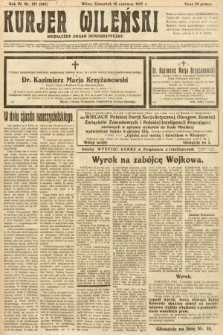 Kurjer Wileński : niezależny organ demokratyczny. 1927, nr 135