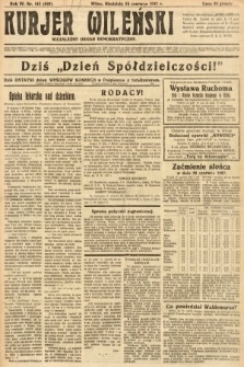 Kurjer Wileński : niezależny organ demokratyczny. 1927, nr 143