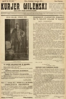 Kurjer Wileński : niezależny organ demokratyczny. 1927, nr 178