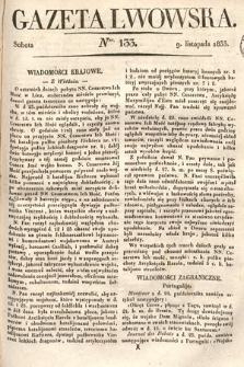 Gazeta Lwowska. 1833, nr 133