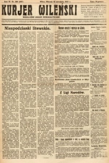 Kurjer Wileński : niezależny organ demokratyczny. 1927, nr 208