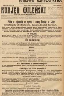 Kurjer Wileński : niezależny organ demokratyczny. 1927, nr 227 (dodatek nadzwyczajny)