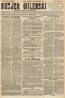 Kurjer Wileński : niezależny organ demokratyczny. 1927, nr 237