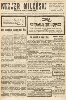 Kurjer Wileński : niezależny organ demokratyczny. 1927, nr 271