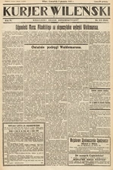 Kurjer Wileński : niezależny organ demokratyczny. 1927, nr 275
