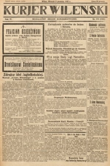Kurjer Wileński : niezależny organ demokratyczny. 1927, nr 279