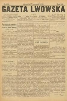 Gazeta Lwowska. 1910, nr 261