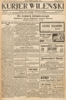 Kurjer Wileński : niezależny organ demokratyczny. 1927, nr 293