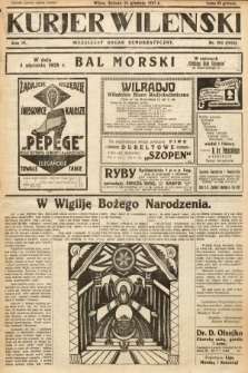 Kurjer Wileński : niezależny organ demokratyczny. 1927, nr 294