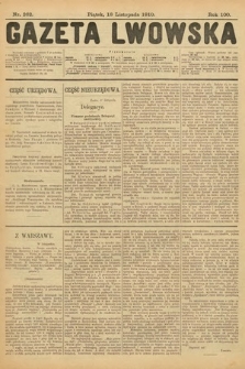 Gazeta Lwowska. 1910, nr 262