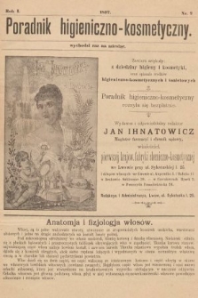 Poradnik Higieniczno-Kosmetyczny. 1897, nr 2