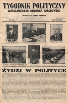 Tygodnik Polityczny Warszawskiego Dziennika Narodowego : wychodzi na każdą niedzielę. 1935, nr 3