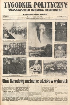 Tygodnik Polityczny Warszawskiego Dziennika Narodowego : wychodzi na każdą niedzielę. 1935, nr 6