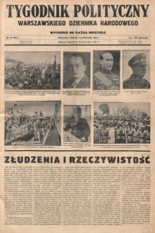 Tygodnik Polityczny Warszawskiego Dziennika Narodowego : wychodzi na każdą niedzielę. 1935, nr 19