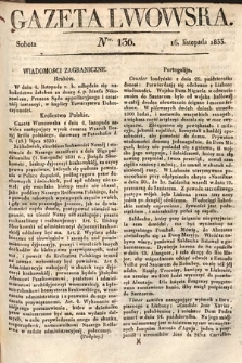 Gazeta Lwowska. 1833, nr 136