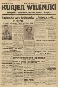 Kurjer Wileński, Nowogródzki, Grodzieński, Suwalski, Poleski i Wołyński. 1938, nr 197