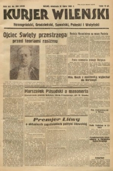 Kurjer Wileński, Nowogródzki, Grodzieński, Suwalski, Poleski i Wołyński. 1938, nr 208