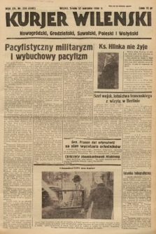 Kurjer Wileński, Nowogródzki, Grodzieński, Suwalski, Poleski i Wołyński. 1938, nr 224