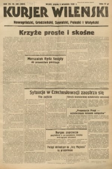 Kurjer Wileński, Nowogródzki, Grodzieński, Suwalski, Poleski i Wołyński. 1938, nr 246a [skonfiskowany]