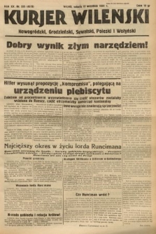 Kurjer Wileński, Nowogródzki, Grodzieński, Suwalski, Poleski i Wołyński. 1938, nr 255