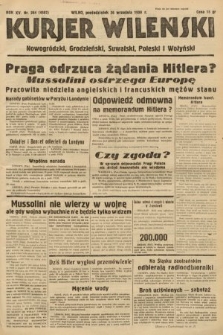 Kurjer Wileński, Nowogródzki, Grodzieński, Suwalski, Poleski i Wołyński. 1938, nr 264