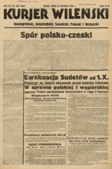 Kurjer Wileński, Nowogródzki, Grodzieński, Suwalski, Poleski i Wołyński. 1938, nr 268