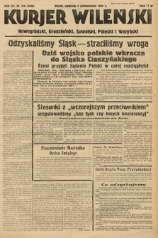 Kurjer Wileński, Nowogródzki, Grodzieński, Suwalski, Poleski i Wołyński. 1938, nr 270