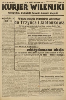 Kurjer Wileński, Nowogródzki, Grodzieński, Suwalski, Poleski i Wołyński. 1938, nr 273