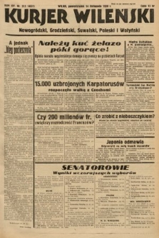 Kurjer Wileński, Nowogródzki, Grodzieński, Suwalski, Poleski i Wołyński. 1938, nr 313