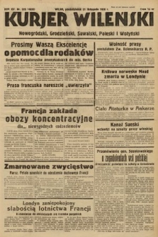 Kurjer Wileński, Nowogródzki, Grodzieński, Suwalski, Poleski i Wołyński. 1938, nr 320