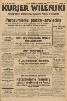 Kurjer Wileński, Nowogródzki, Grodzieński, Suwalski, Poleski i Wołyński. 1938, nr 326