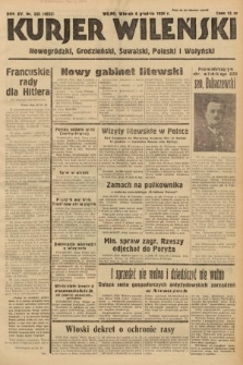 Kurjer Wileński, Nowogródzki, Grodzieński, Suwalski, Poleski i Wołyński. 1938, nr 335