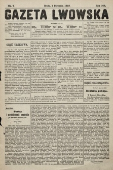 Gazeta Lwowska. 1918, nr 7