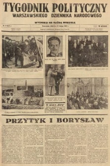 Tygodnik Polityczny Warszawskiego Dziennika Narodowego : wychodzi na każdą niedzielę. 1936, nr 6