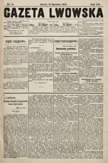 Gazeta Lwowska. 1918, nr 16