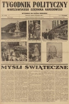 Tygodnik Polityczny Warszawskiego Dziennika Narodowego : wychodzi na każdą niedzielę. 1936, nr 15