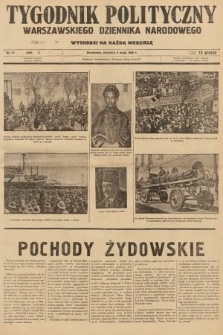 Tygodnik Polityczny Warszawskiego Dziennika Narodowego : wychodzi na każdą niedzielę. 1936, nr 17