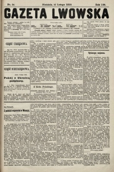 Gazeta Lwowska. 1918, nr 34