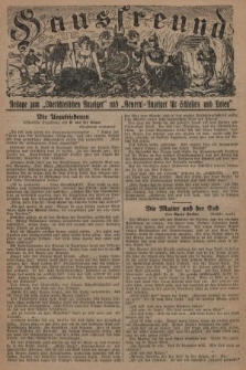 Hausfreund : Beilage zum „Oberschlesischen Anzeiger" und "General-Anzeiger für Schlesien und Posen". 1929, [nr 6]