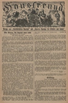Hausfreund : Beilage zum „Oberschlesischen Anzeiger" und "General-Anzeiger für Schlesien und Posen". 1929, [nr 17]