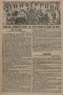 Hausfreund : Beilage zum „Oberschlesischen Anzeiger" und "General-Anzeiger für Schlesien und Posen". 1929, [nr 18]