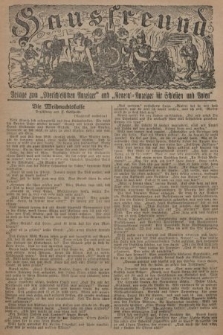 Hausfreund : Beilage zum „Oberschlesischen Anzeiger" und "General-Anzeiger für Schlesien und Posen". 1929, [nr 41]