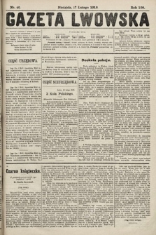 Gazeta Lwowska. 1918, nr 40