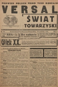 Fortuna : jedyne w Polsce pismo poświęcone sprawom kojarzenia małżeństw. 1924, nr 45
