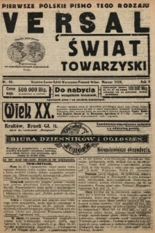 Fortuna : jedyne w Polsce pismo poświęcone sprawom kojarzenia małżeństw. 1924, nr 46