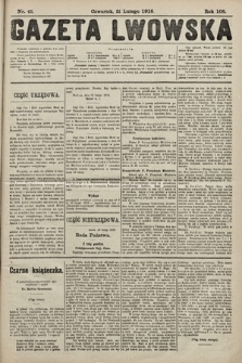 Gazeta Lwowska. 1918, nr 42