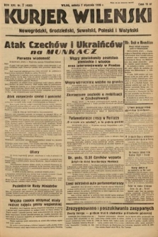 Kurjer Wileński, Nowogródzki, Grodzieński, Suwalski, Poleski i Wołyński. 1939, nr 7