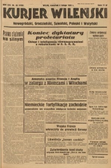 Kurjer Wileński, Nowogródzki, Grodzieński, Suwalski, Poleski i Wołyński. 1939, nr 33