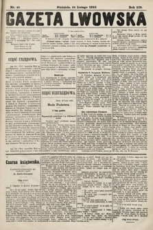 Gazeta Lwowska. 1918, nr 45